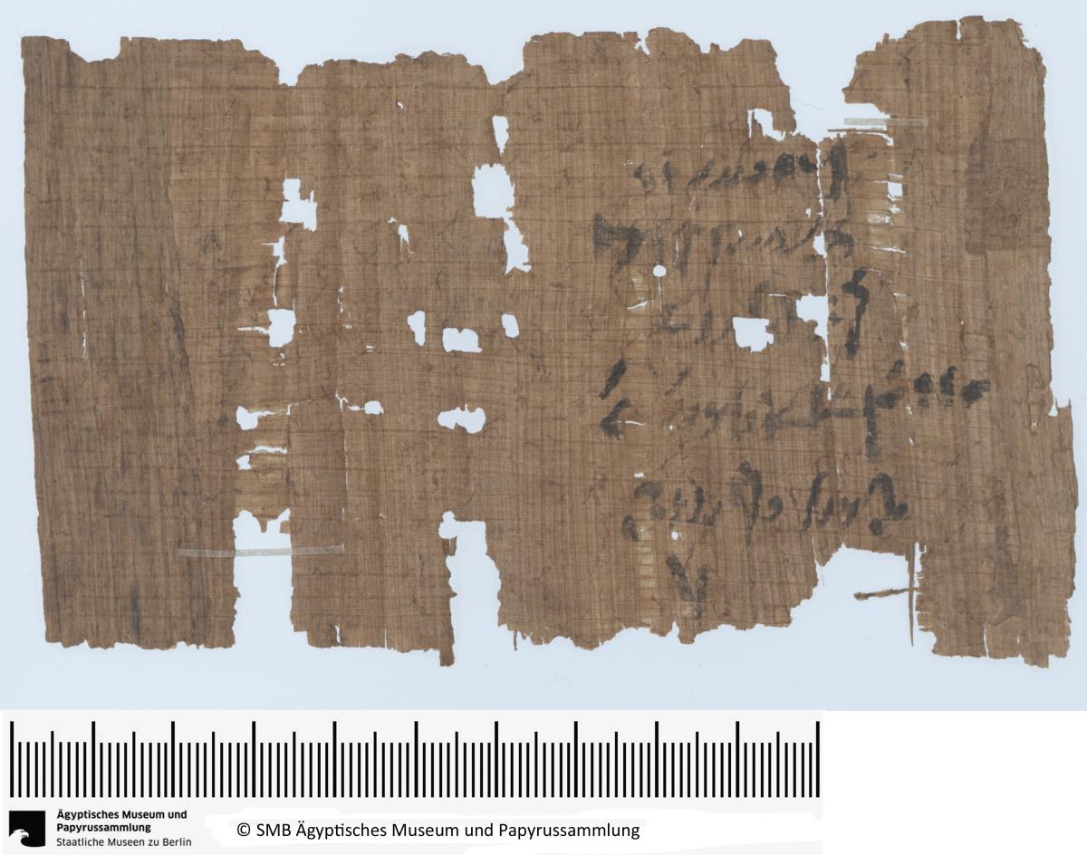 Demotischer Papyrus, Liste über Einkünfte oder Abgaben der 4. Priesterphyle