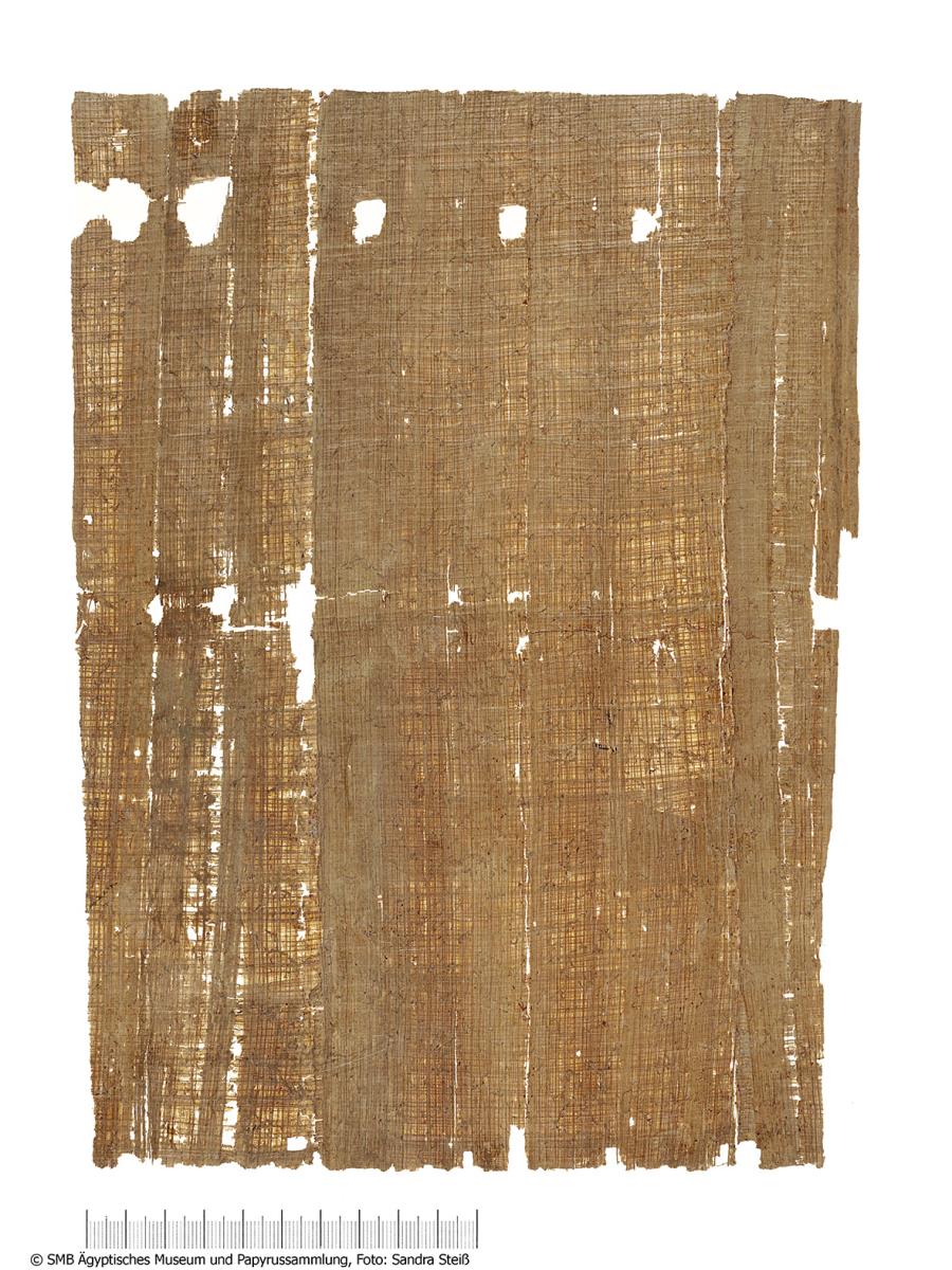 Demotischer Papyrus mit einer Zahlungsquittung