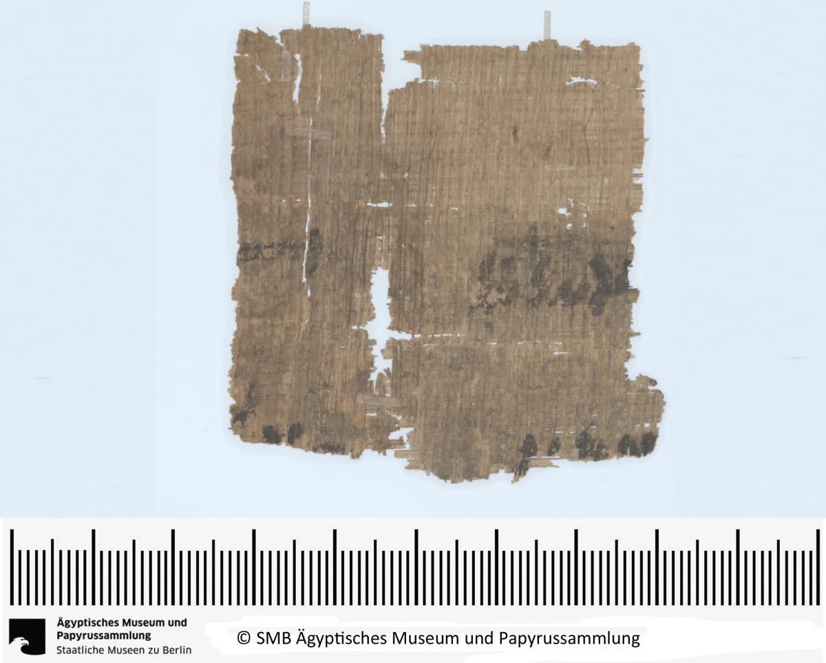 Demotischer Papyrus, Hochformatbrief