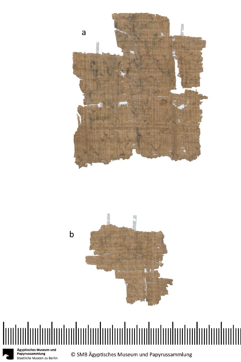 Hieratische Papyrusfragmente, Namensliste