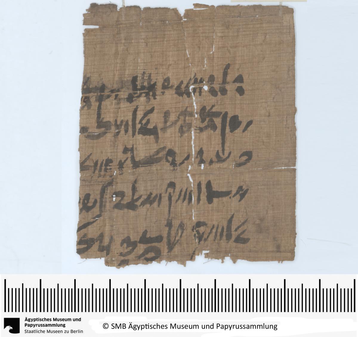 Demotischer Papyrus, Brief