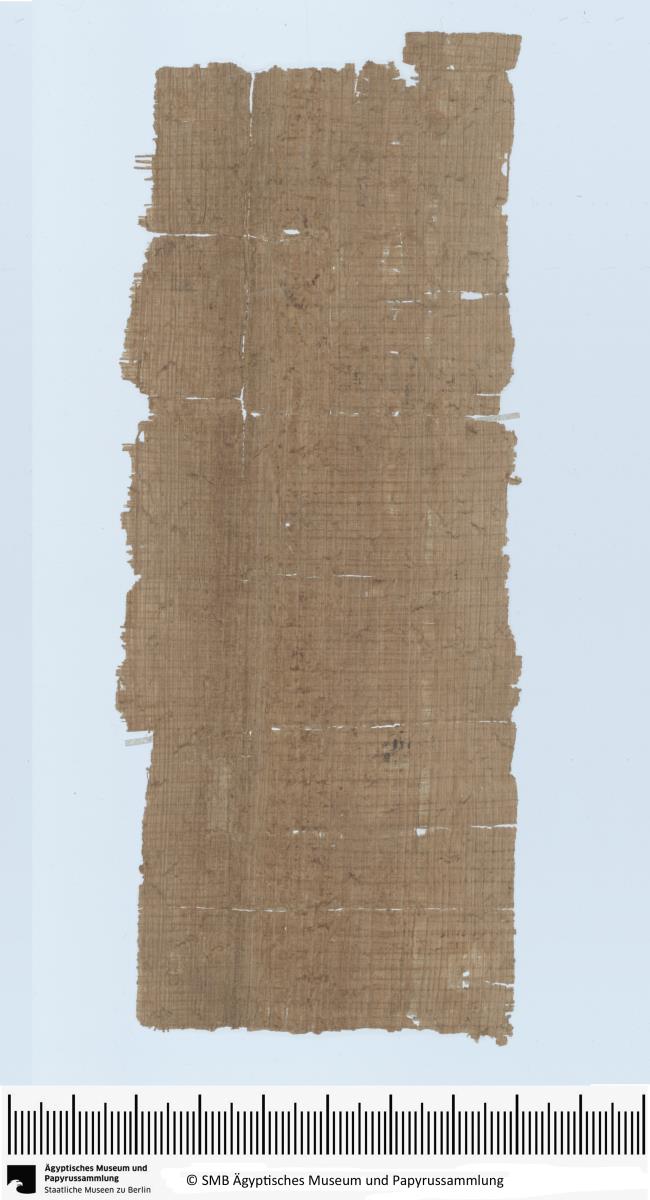 Demotischer Papyrus, Abrechnung in Listenform
