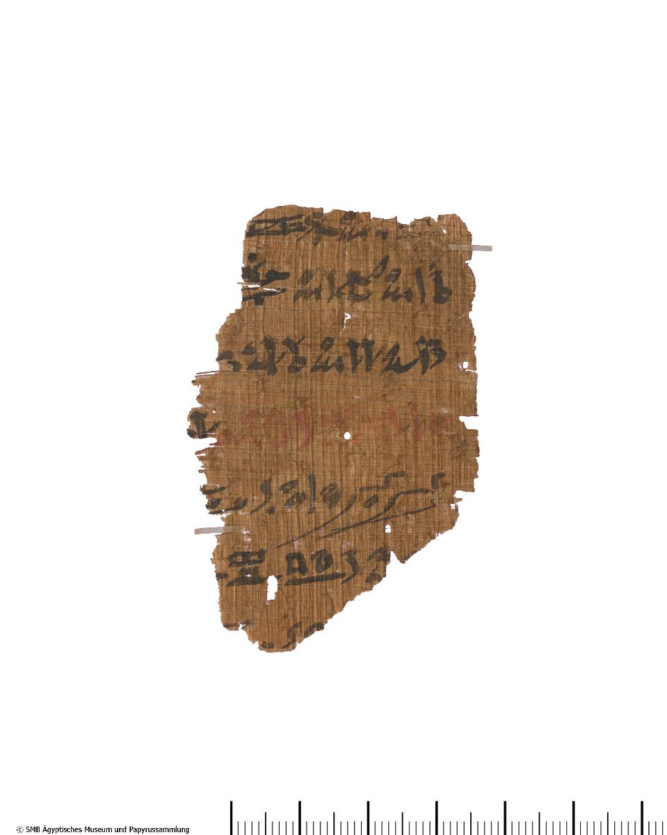 Hieratischer Papyrus, medizinisch, Rezepte zur Augenbehandlung (eventuell P 23073 und P 23074 zusammen)
