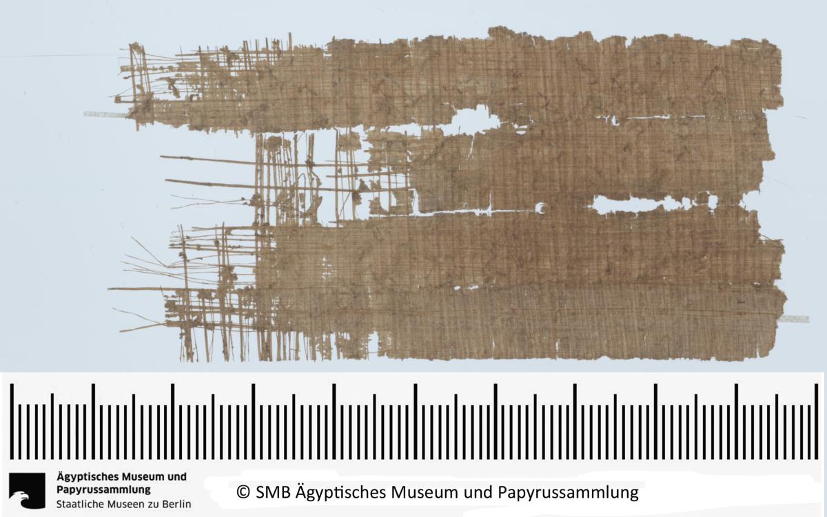 Demotischer Papyrus, Querformatbrief