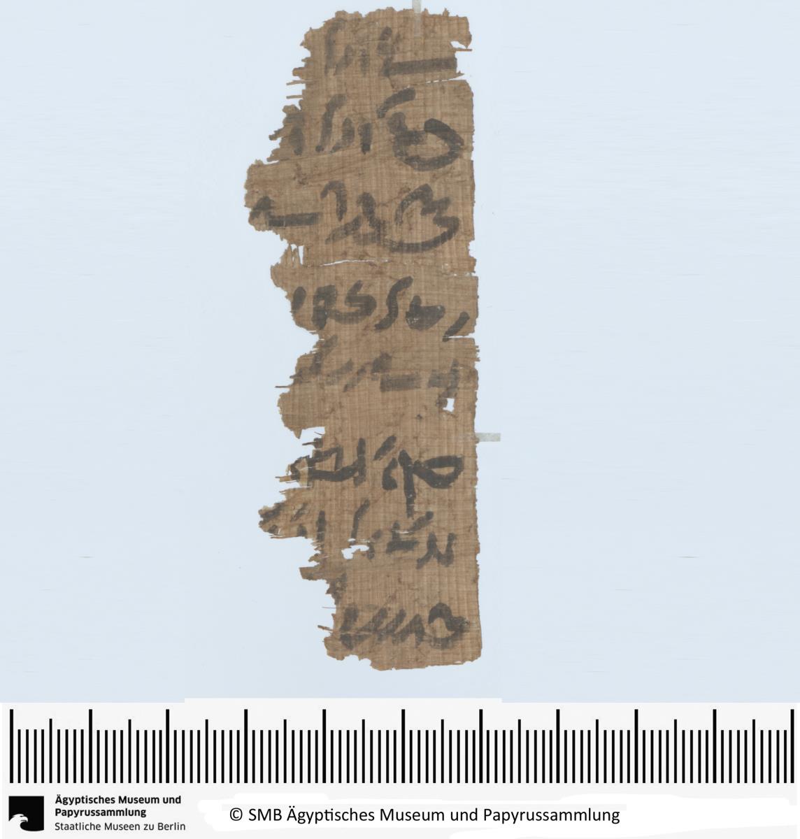 Demotischer Papyrus, Hochformatbrief (Korrespondenz des Sirthotes, Sohn des Harnuphis)
