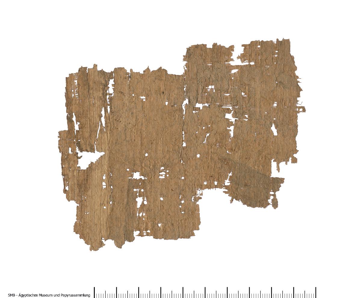 Späthieratischer Papyrus mit einem Text über Mineralien und ihre Herkunft sowie eventuell noch andere Naturgegenstände