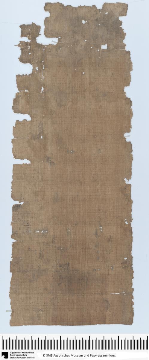 Demotischer Papyrus, Hochformatbrief, erwähnt Kommen von 200 Äthiopiern