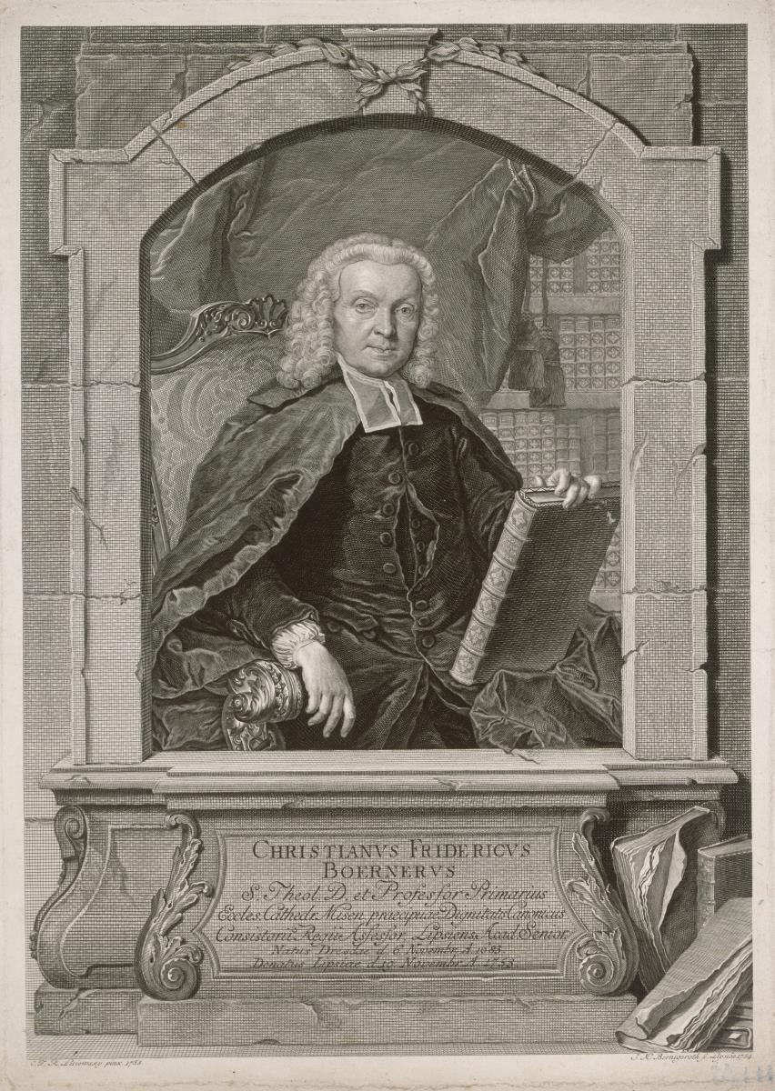 Bildnis Christian Friedrich Boerner