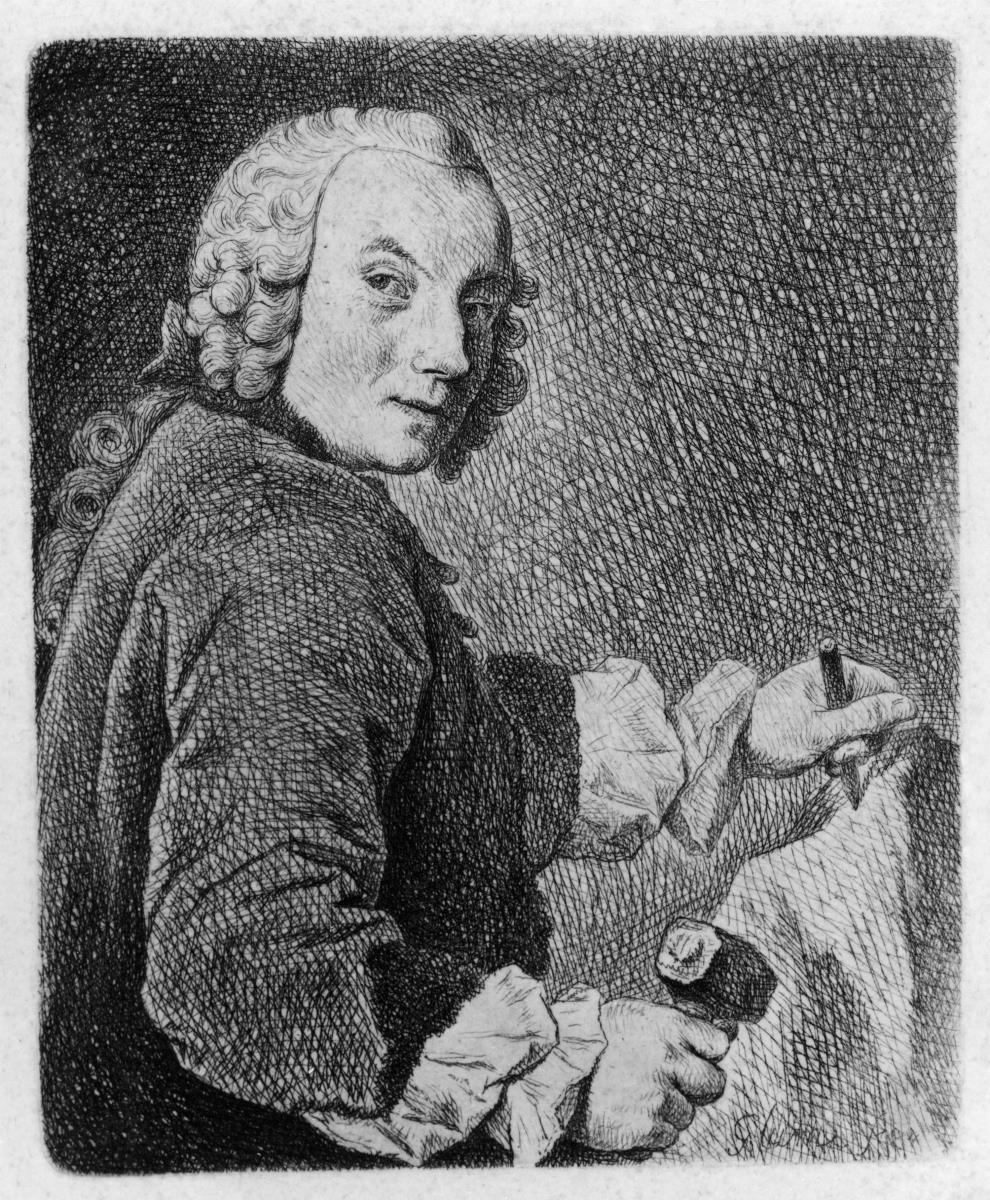 Der Bildhauer Friedrich Christian Glume
