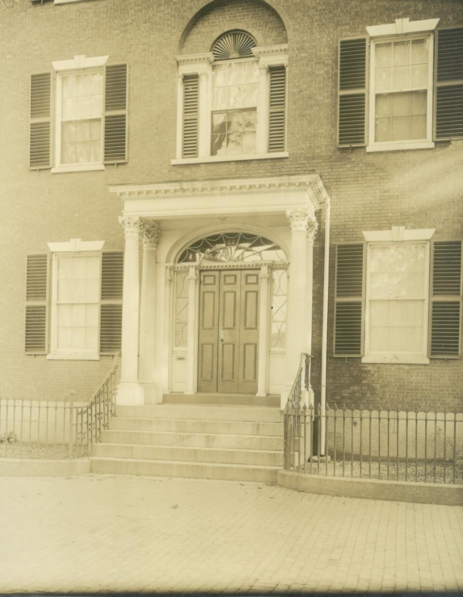 Salem, 27, Chestnut Street, Pickman-Shreve-Little house, Hauseingang