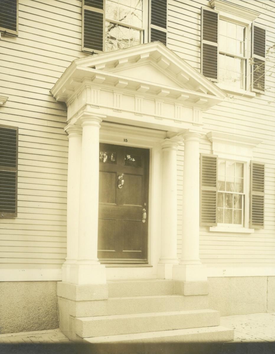 Salem, 15, Chestnut Street, Amos and Solomon Town House, Hauseingang