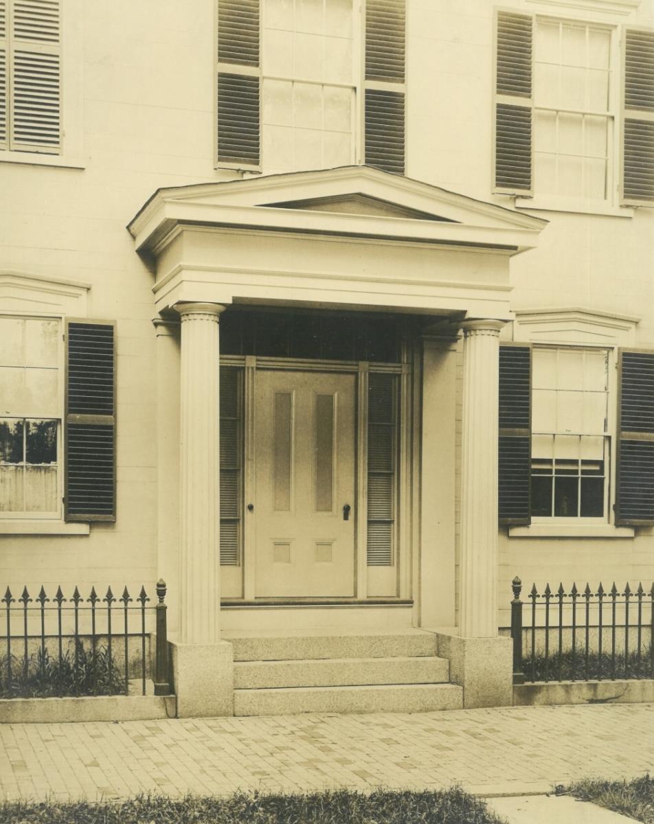Salem, 28, Chestnut Street, Ichabod Tucker House, Hauseingang