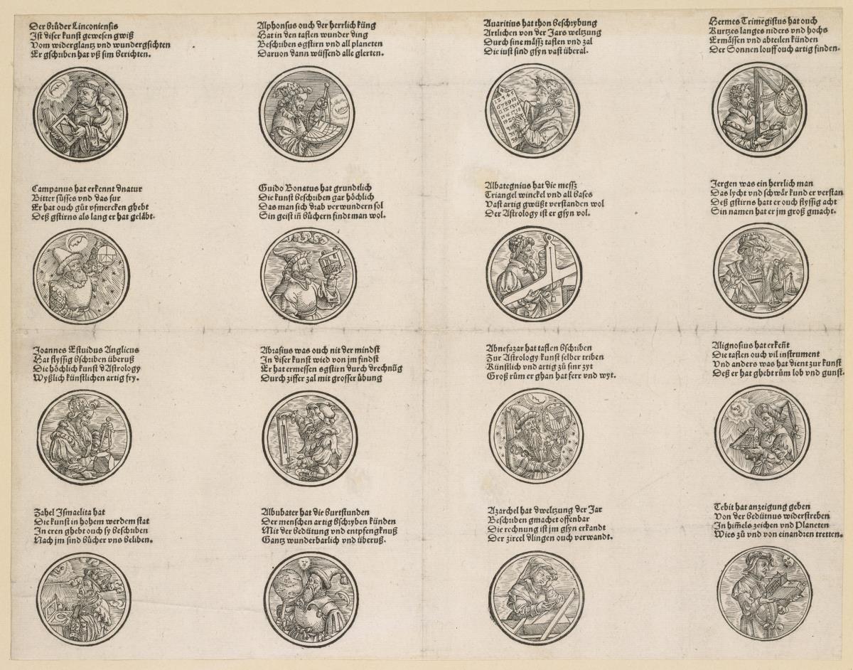 Sechzehn Bildnisse von Astronomen (2)