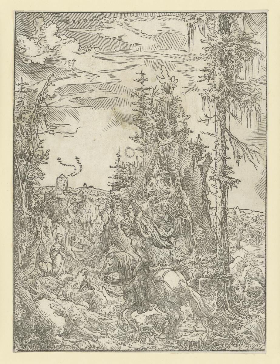 Heiliger Georg mit dem Drachen