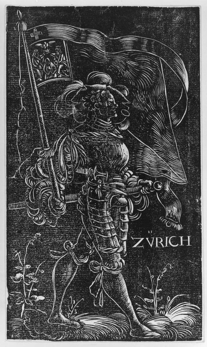 Standartenträger der Schweizer Konföderation: Zürich