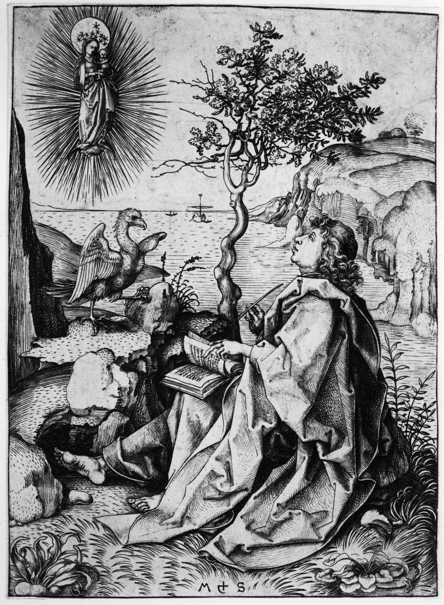 Der Evangelist Johannes auf Patmos