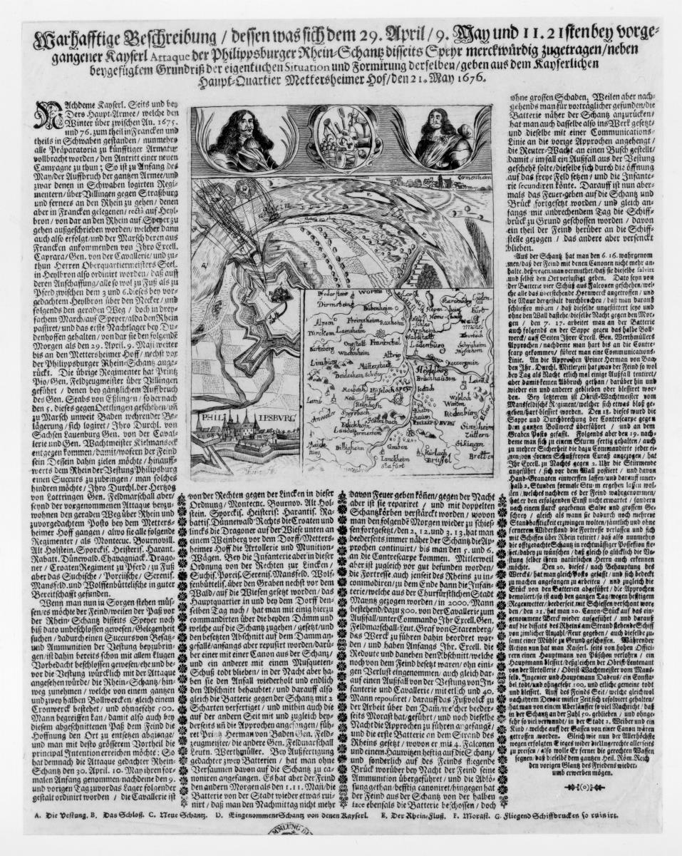 "Warhafftige Beschreibung ... den 21. May 1676"