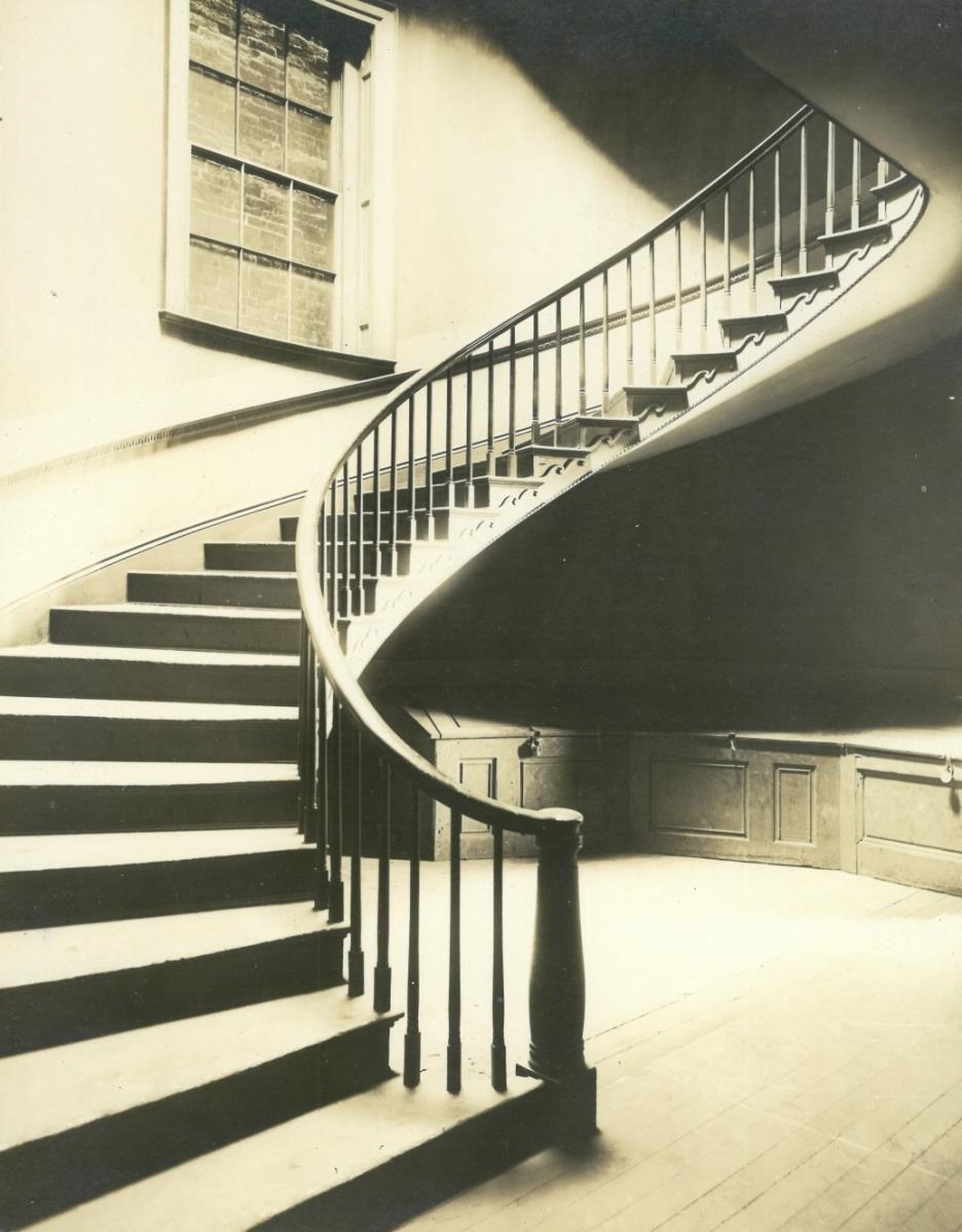 Salem, 202, Essex Street, Derby-Roger's House, Treppe