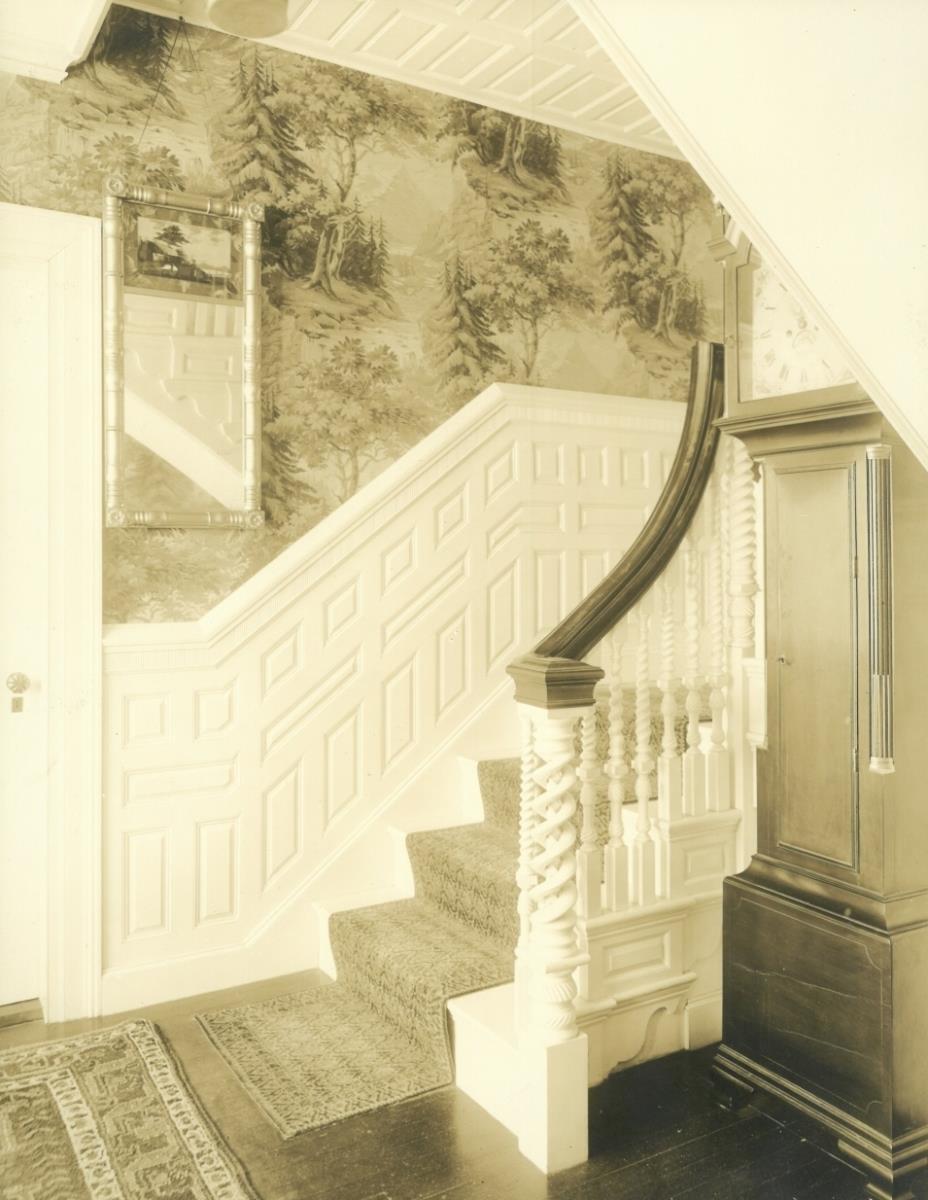 Salem, 141, Federal Street, Richard Harrington House, Treppe