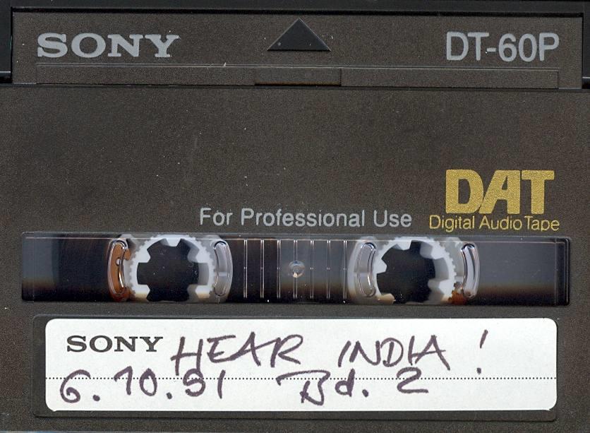Hear India! Bd. 2. 6.10.91