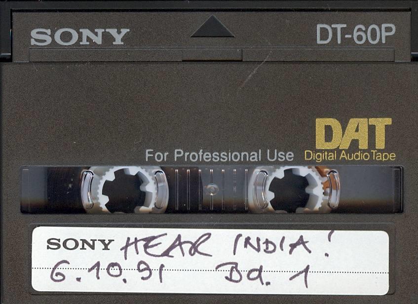 Hear India! Bd. 1. 6.10.91