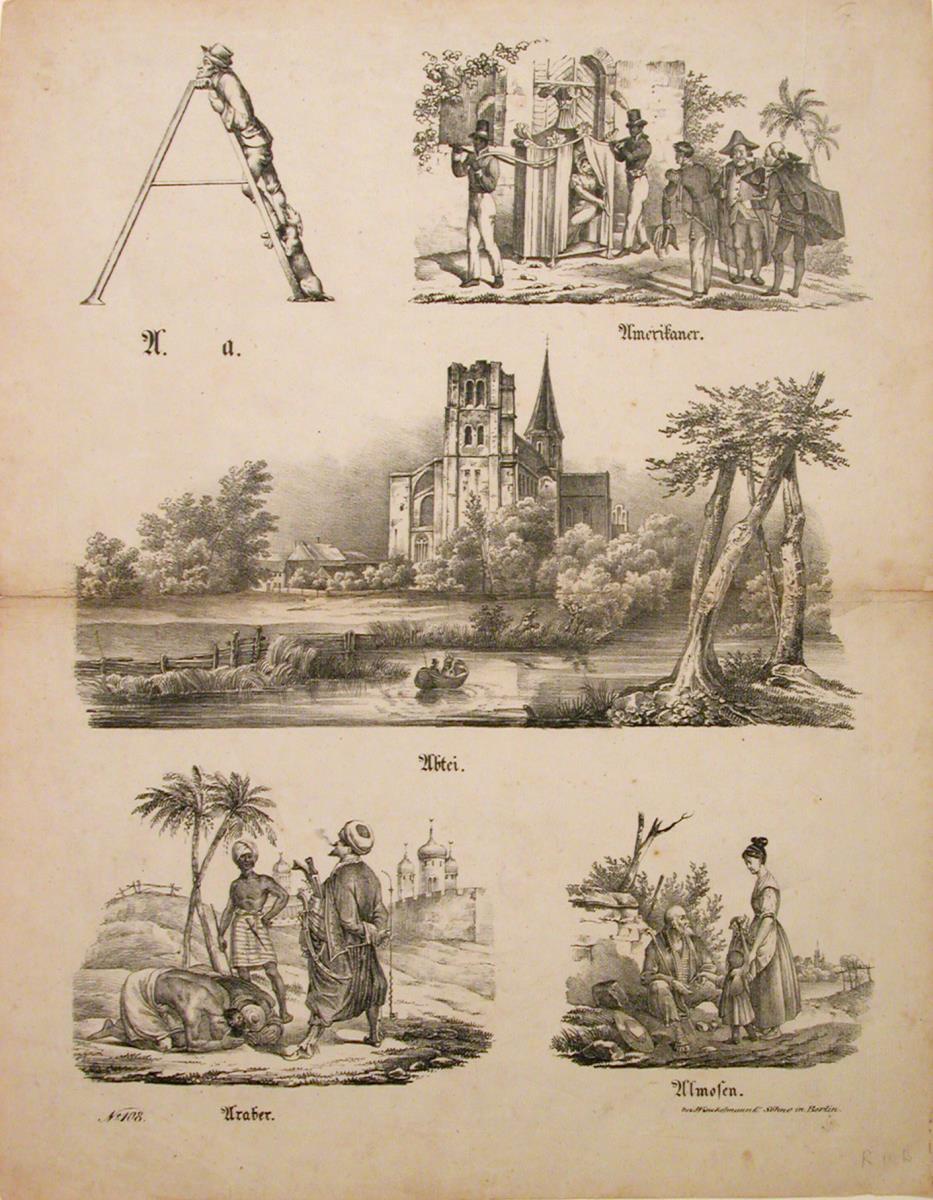 A a - Amerikaner - Abtei - Araber - Almosen, No. 108