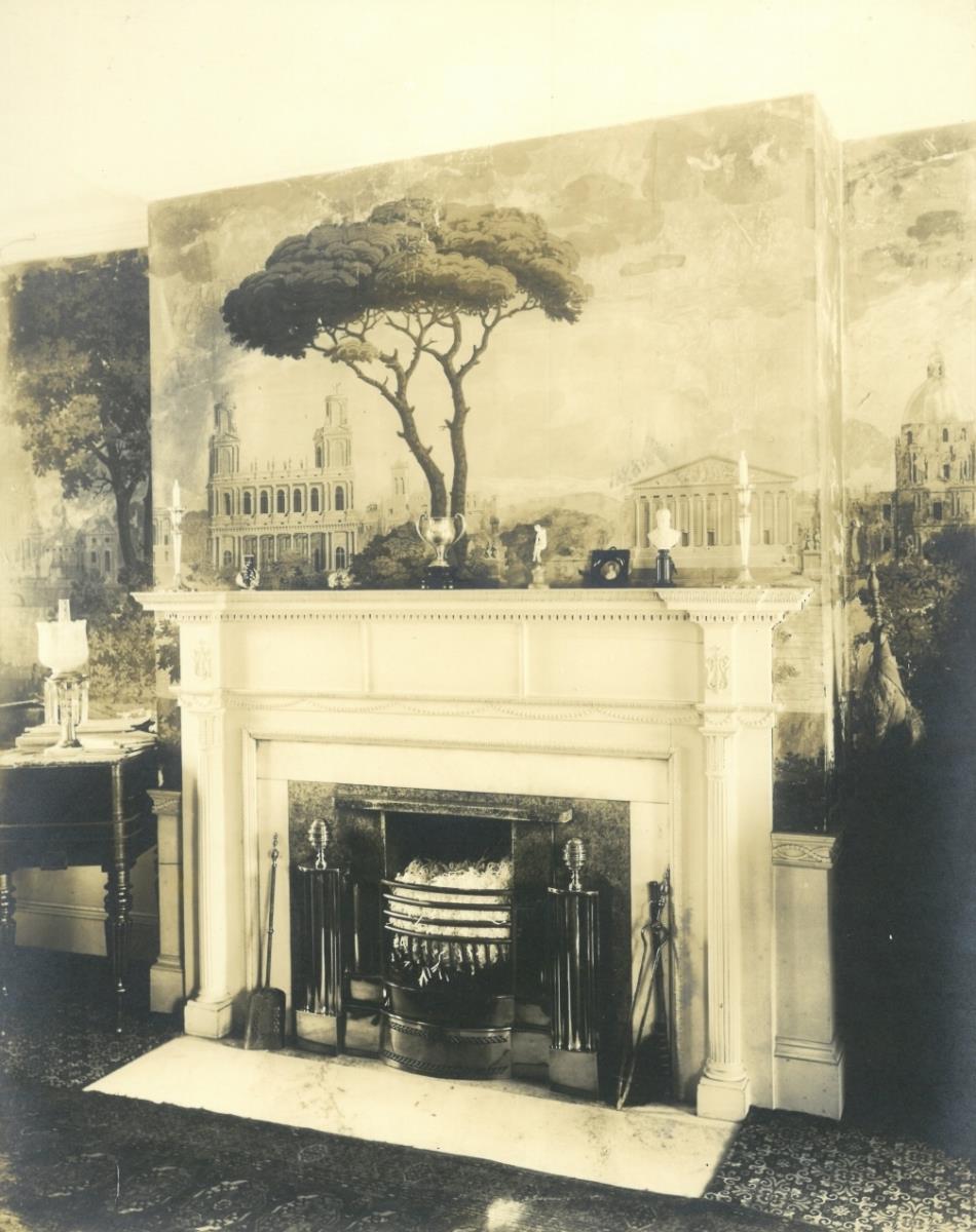 Salem, 142, Federal Street, Cook-Oliver House, Kamin