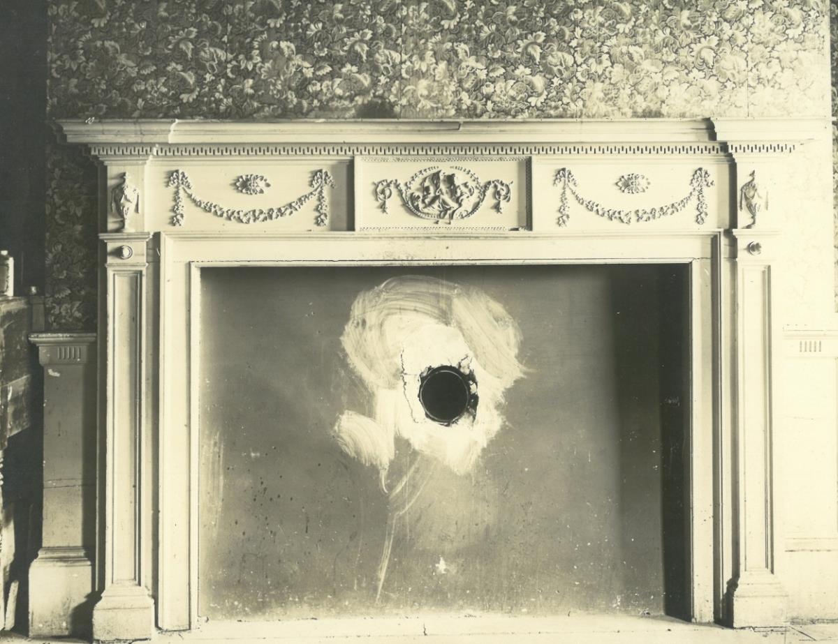 Salem, 202, Essex Street, Rogers Mansion, Kamin