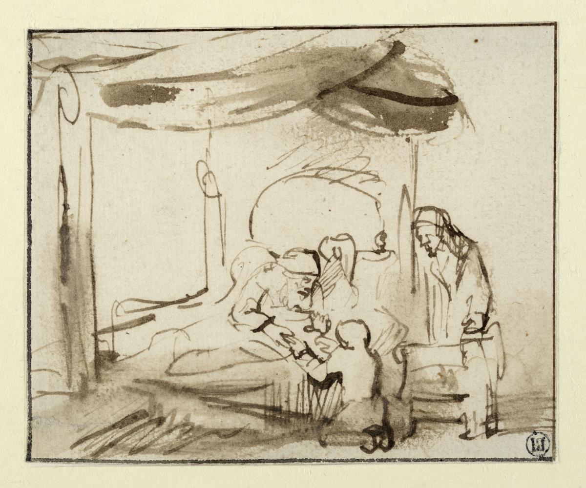 Isaak segnet Jakob