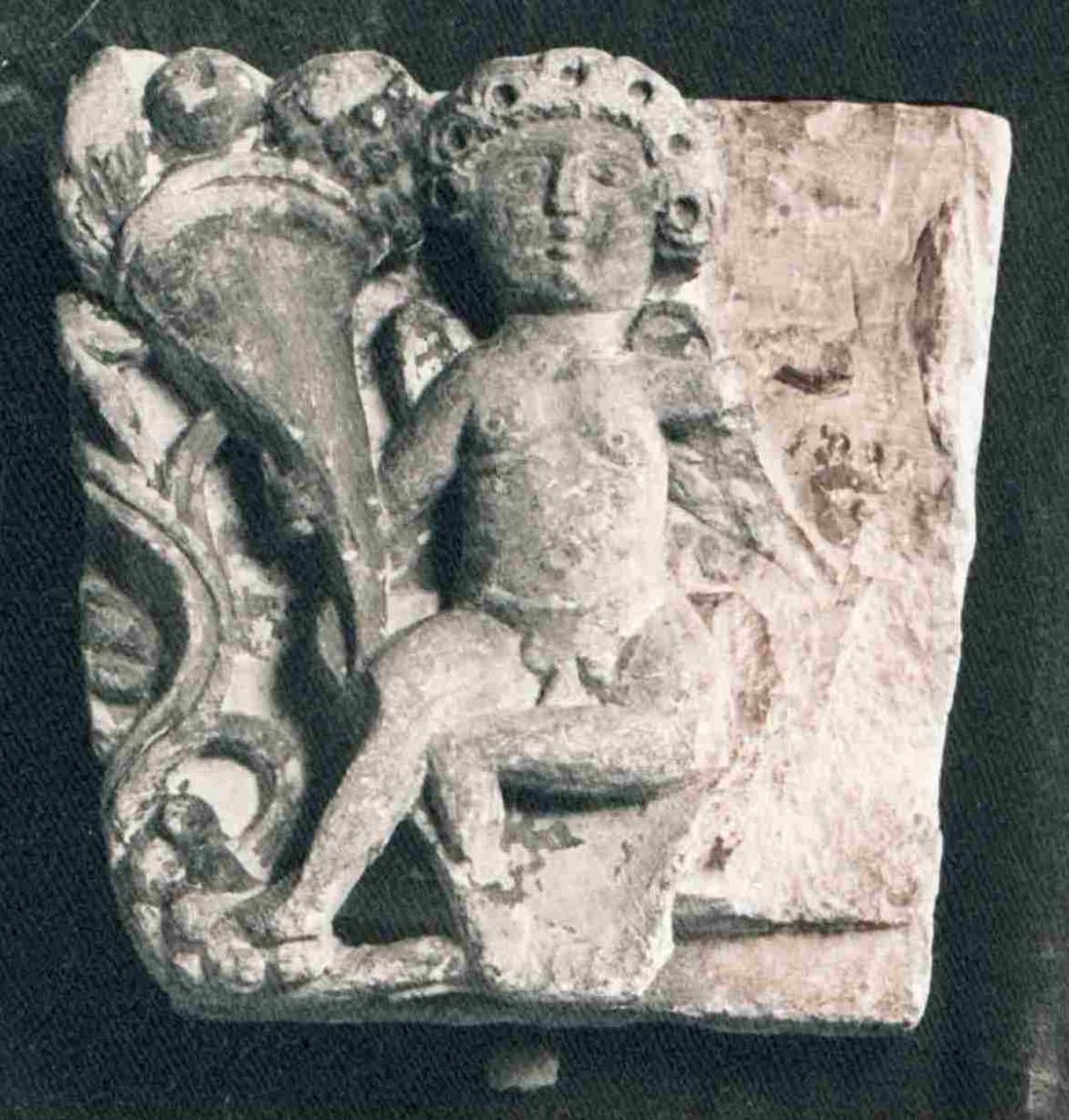Eros mit Füllhorn