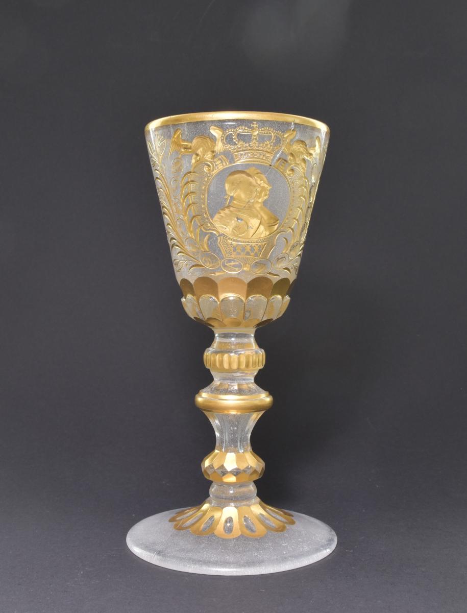 Pokal mit dem Doppelbildnis Friedrich Wilhelms I. und Sophie Dorotheas
