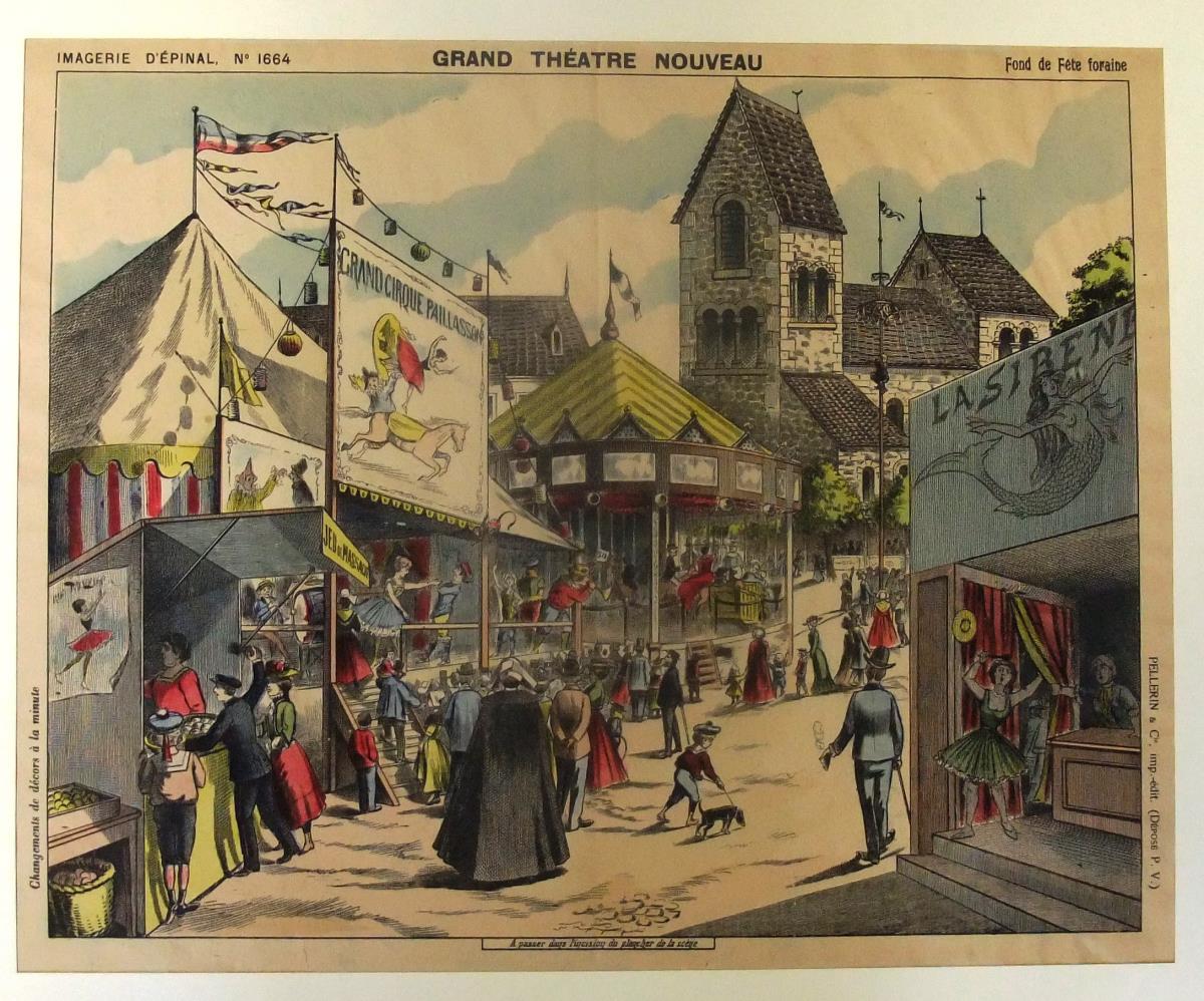 Grand Théatre Nouveau Fond de Fête foraine.