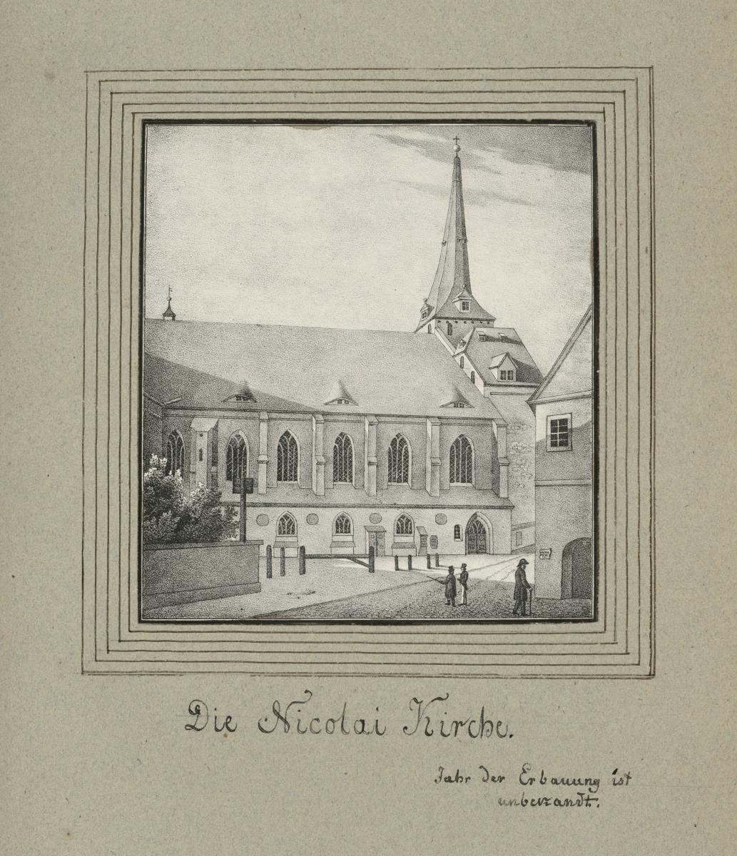 Die Nicolai Kirche. Jahr der Erbauung ist unbekandt.