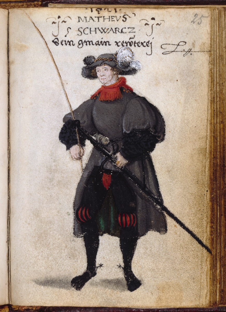 Gebetbuch des Matthäus Schwarz. Matheus Schwarz