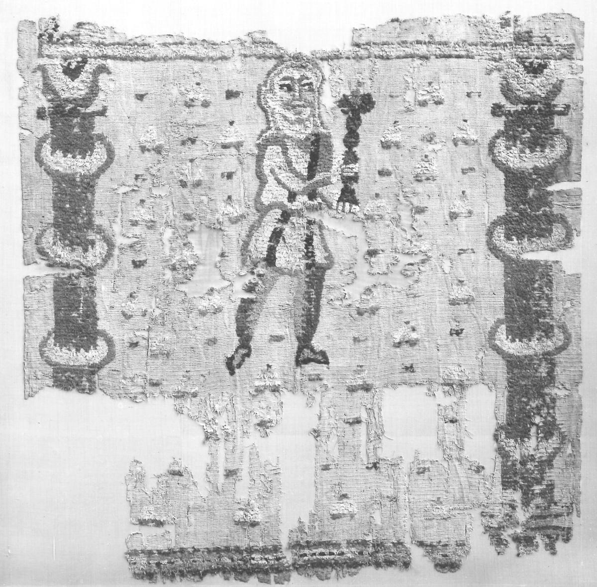 Fragment eines Wandbehangs
