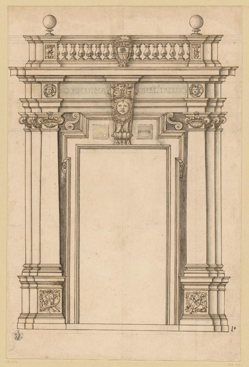 Portal mit Wappen der Orsini