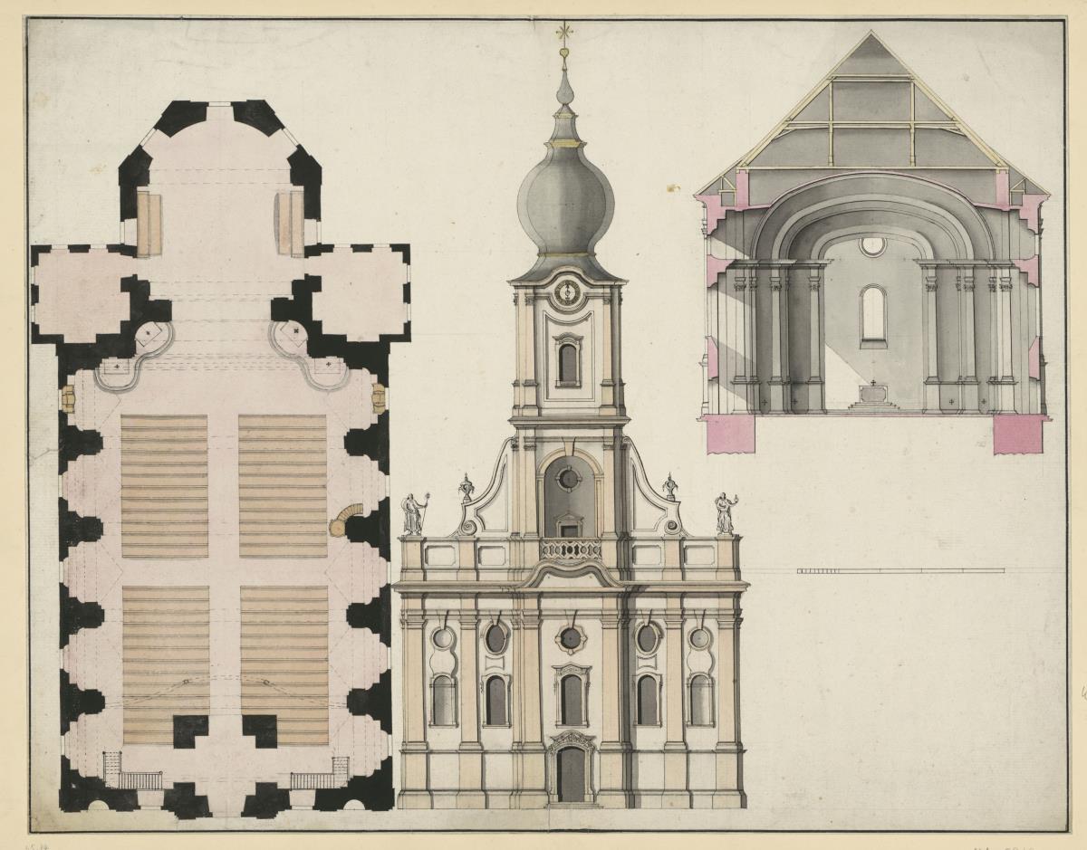 Entwurf für eine Kirche