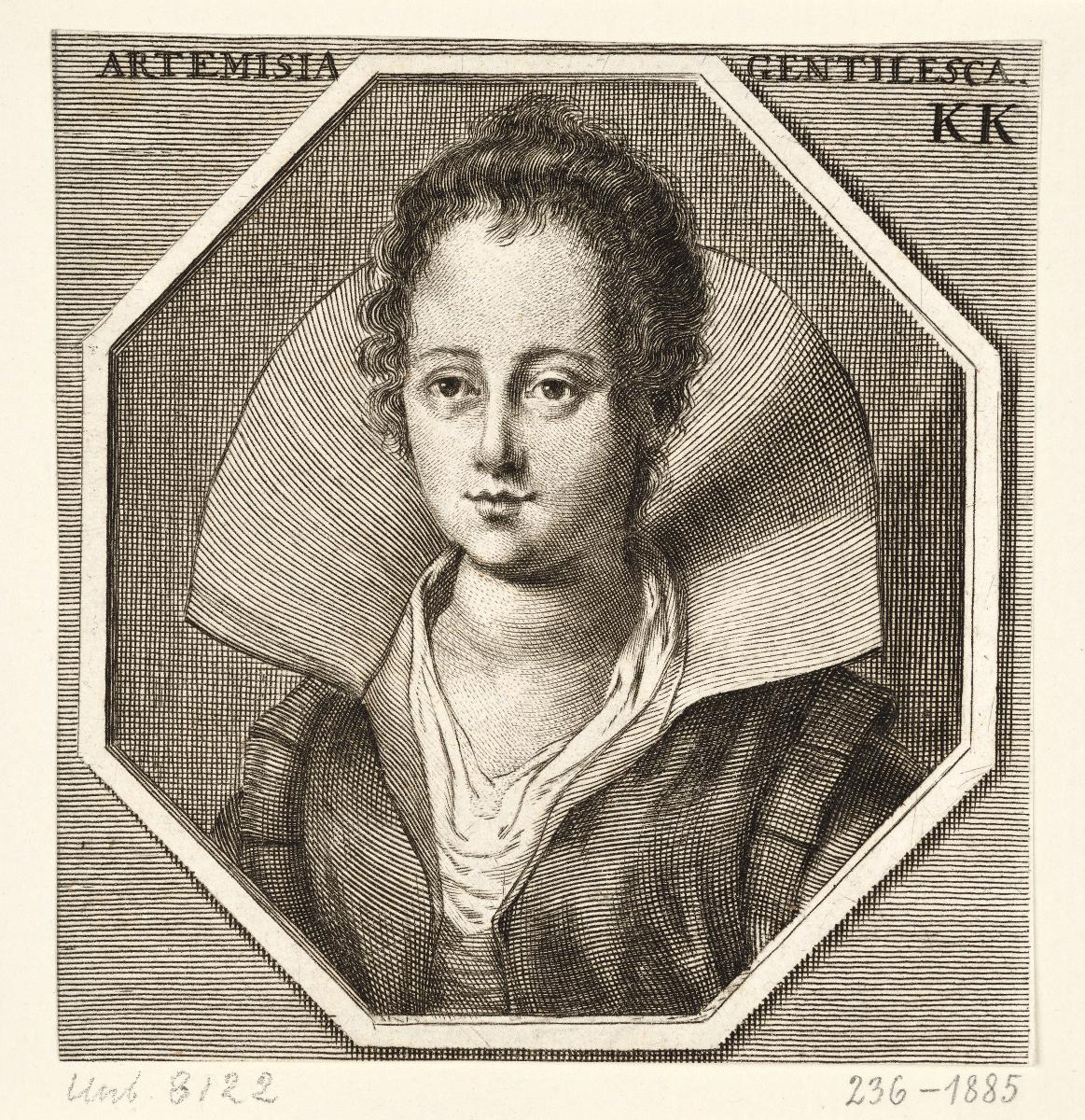 Bildnis Artemisia Gentileschi