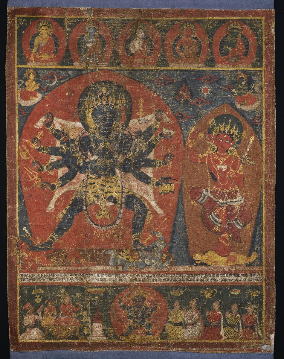 Paramasukha Chakrasamvara und Vajravarahi