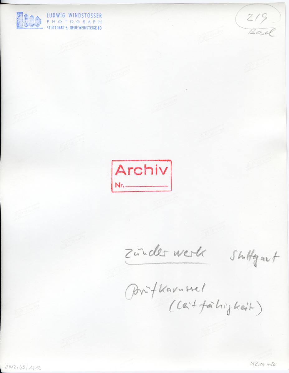 Robert Bosch GmbH, Prüfung von Kondensatoren im Werk Stuttgart
