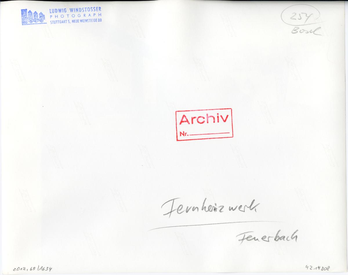 Robert Bosch GmbH, Kohlehalde am Fernheizwerk Feuerbach