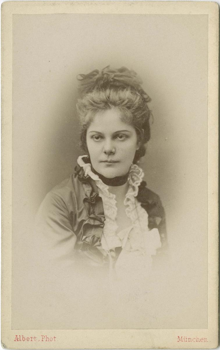 Porträt der Sophie Popper-Menter