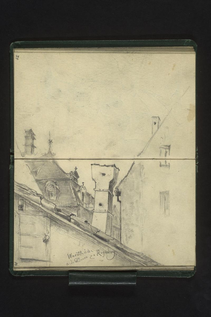Giebel und Dächer in Regensburg