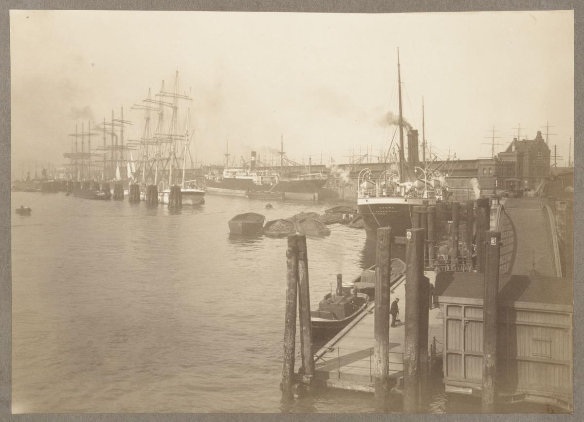 Hafen (aus dem Album "Hamburg: Land und Leute der Niederelbe", Nachträge)