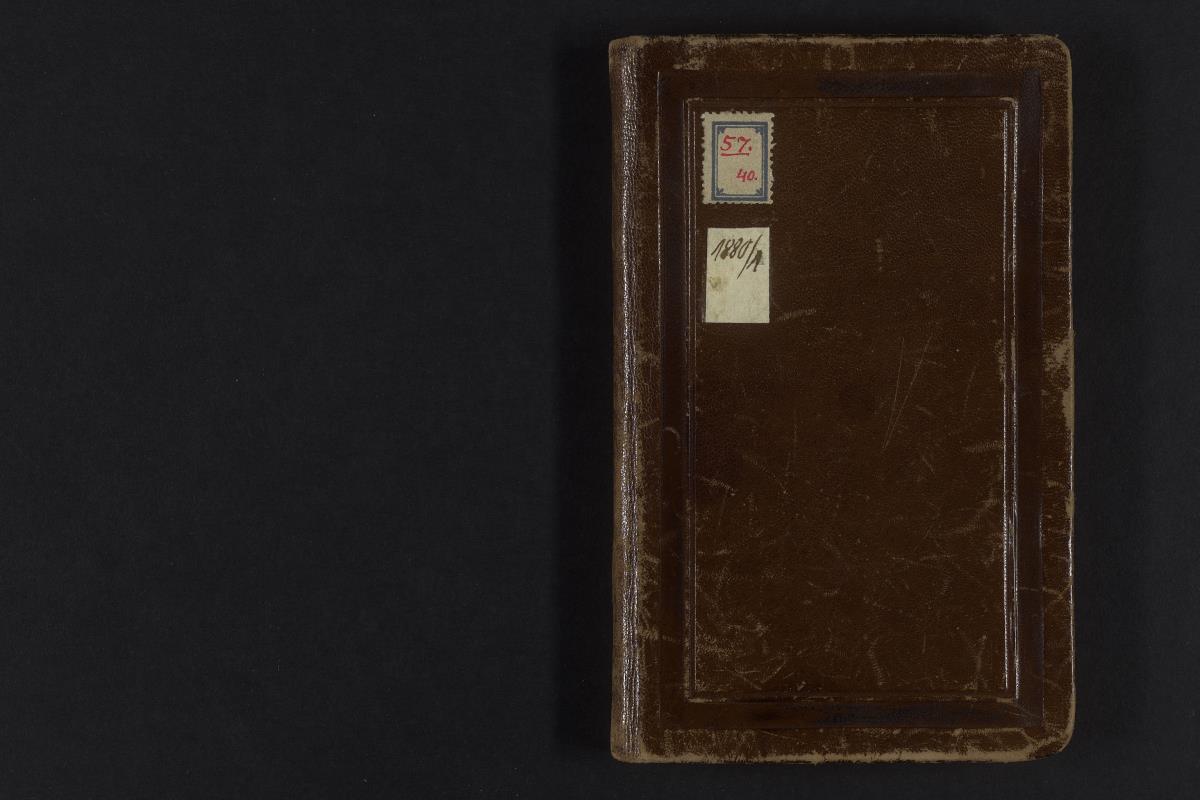 Skizzenbuch mit 40 Blatt / 78 Seiten