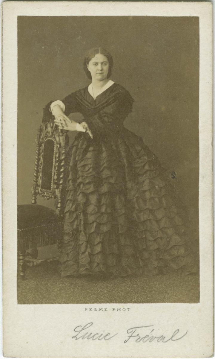 Porträt der Lucie Fréval