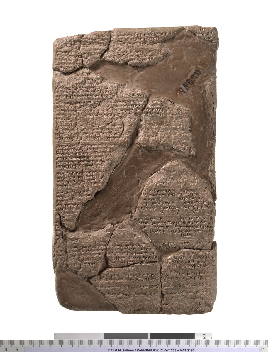 Brief des Königs Tušratta von Mitanni an Amenophis IV.