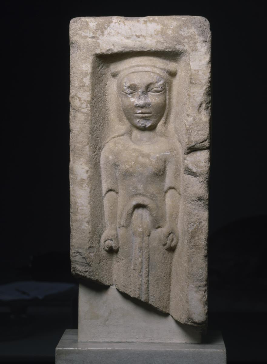 Weihrelief eines Mädchen (oder an eine Gottheit)