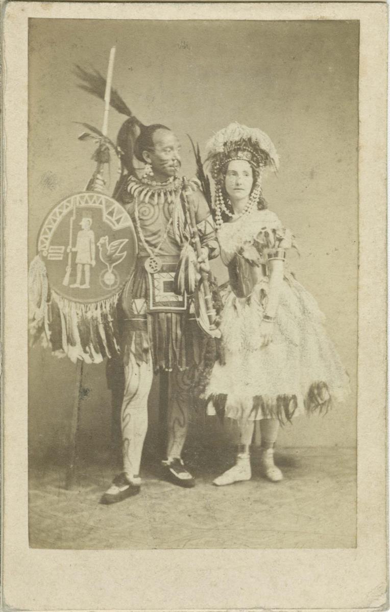 Porträt des Karl Hettstedt und der Frau Baum