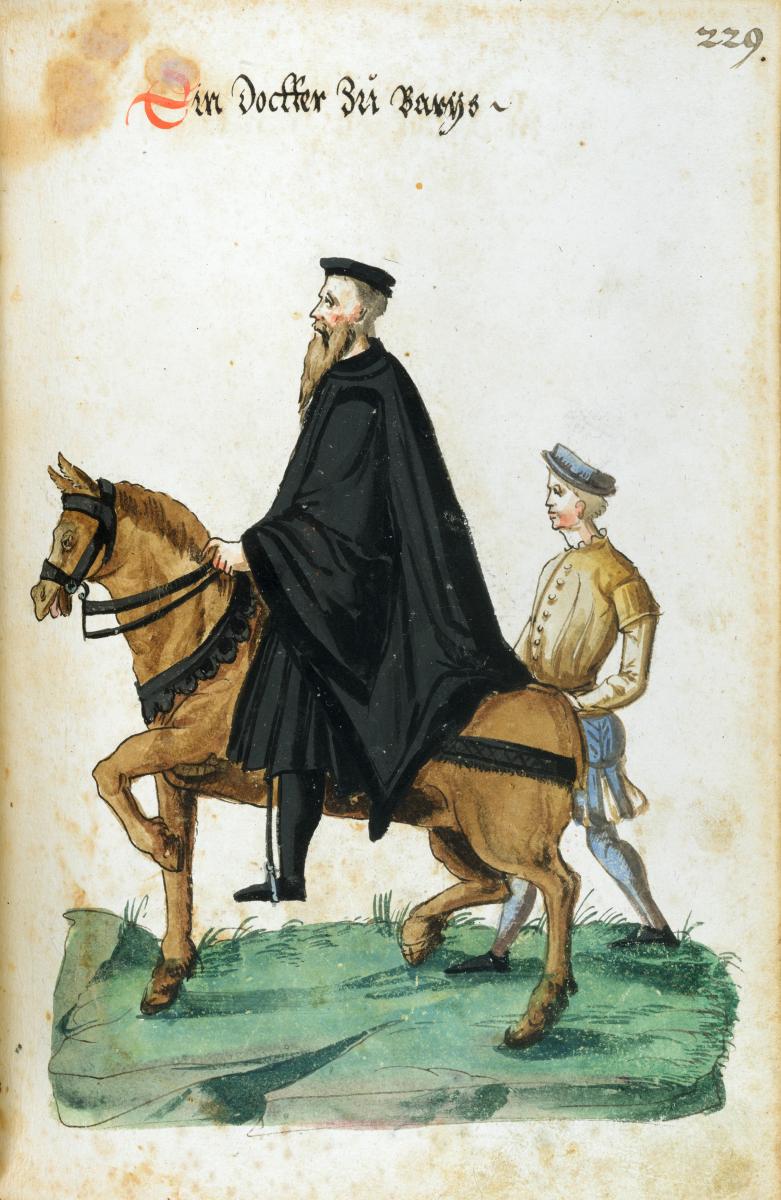 Heldt’sches Trachtenbuch: Ein Docttor zu Parijs